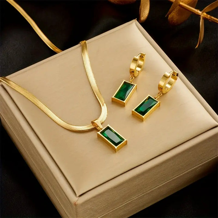 Juego de joyas Iselotte Verdain | Oro de 18K