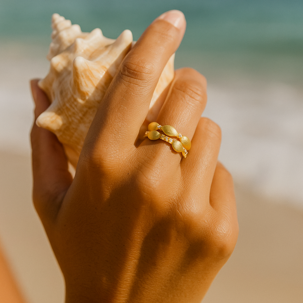 Nayla | Arena silenciosa de plata 925