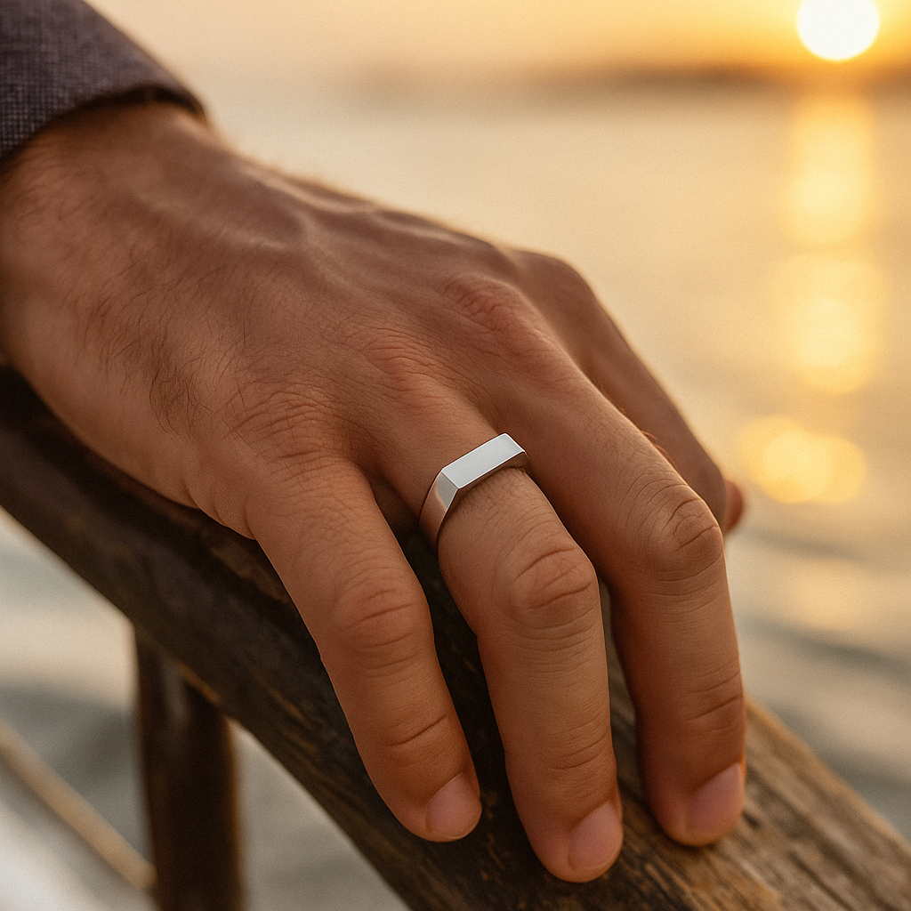 Kairo | Anillo línea de agua esencial