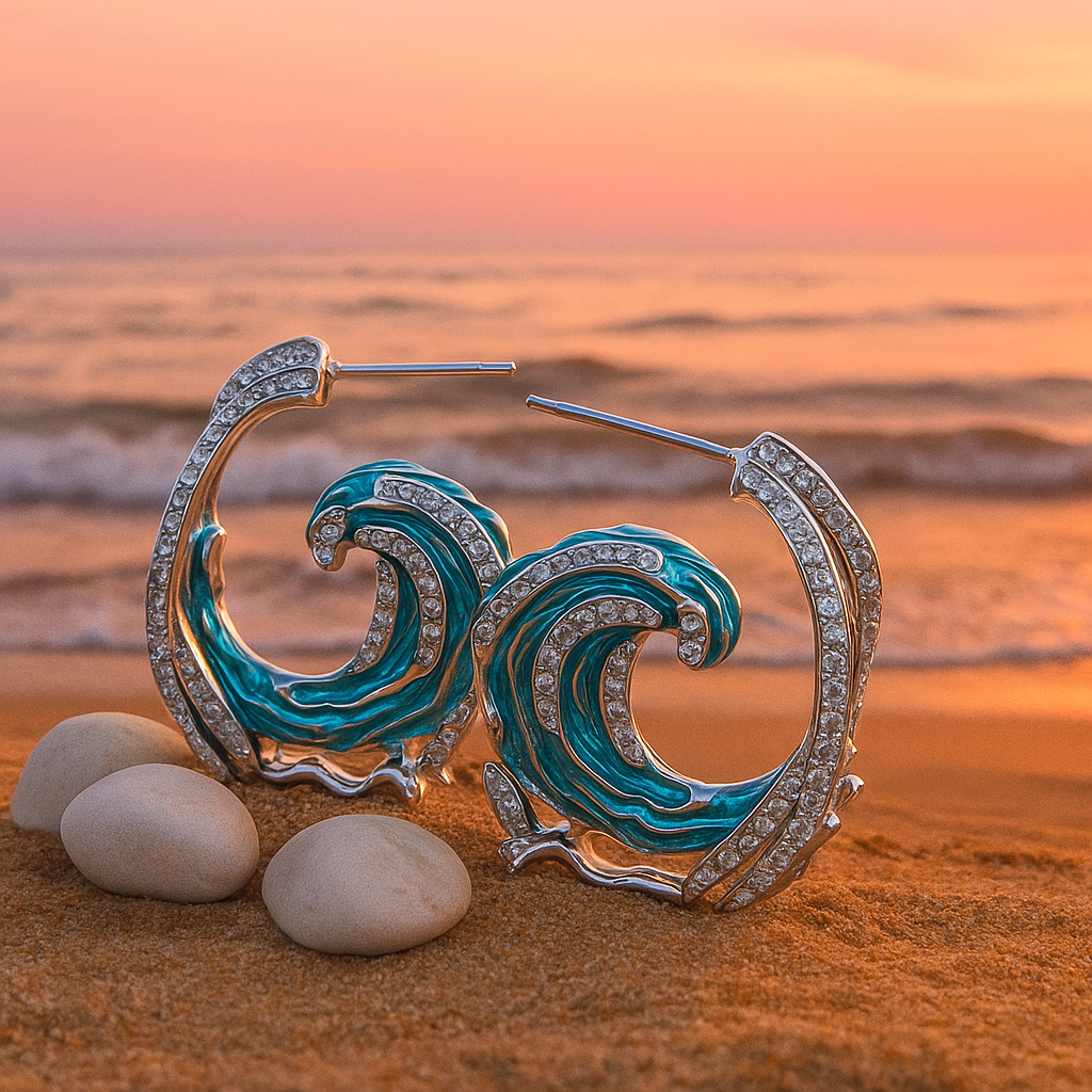 Selenea | Pendientes Juramento del océano