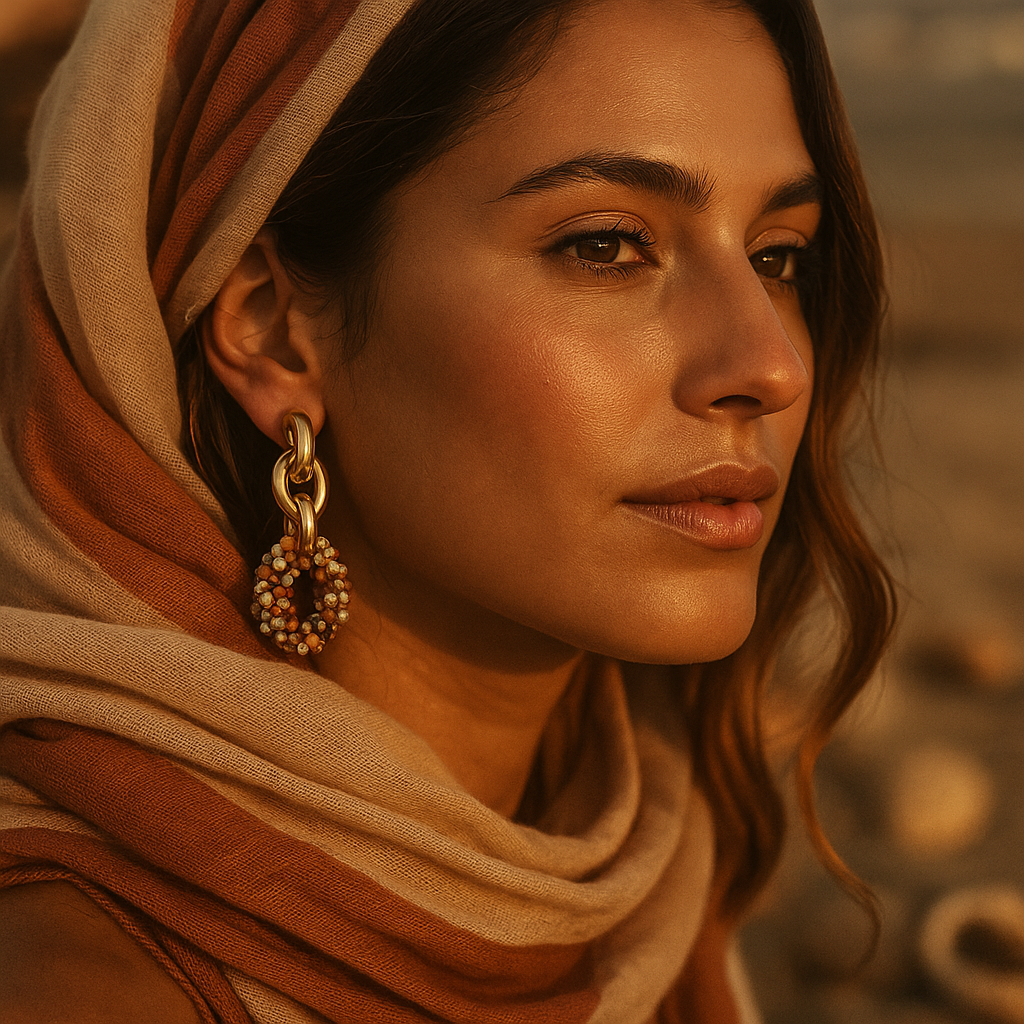 Malika | Trenzados dorados