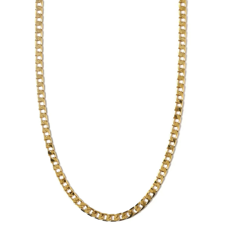 Collar con cadena plana | Oro