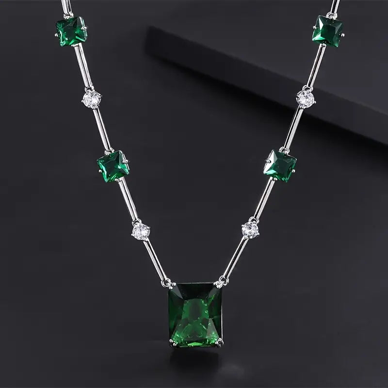 Juego de joyas Daphira Verelune | Oro blanco de 18K