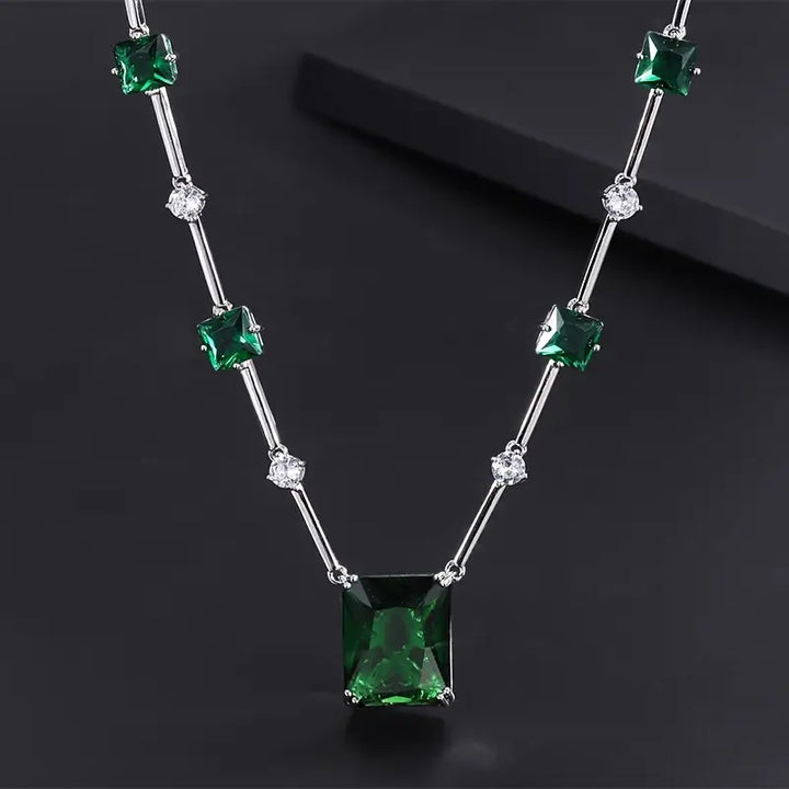 Juego de joyas Daphira Verelune | Oro blanco de 18K