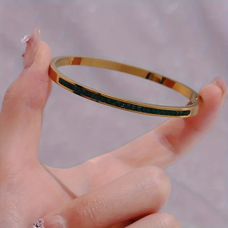Pulsera Celeste Viride | Oro de 18K