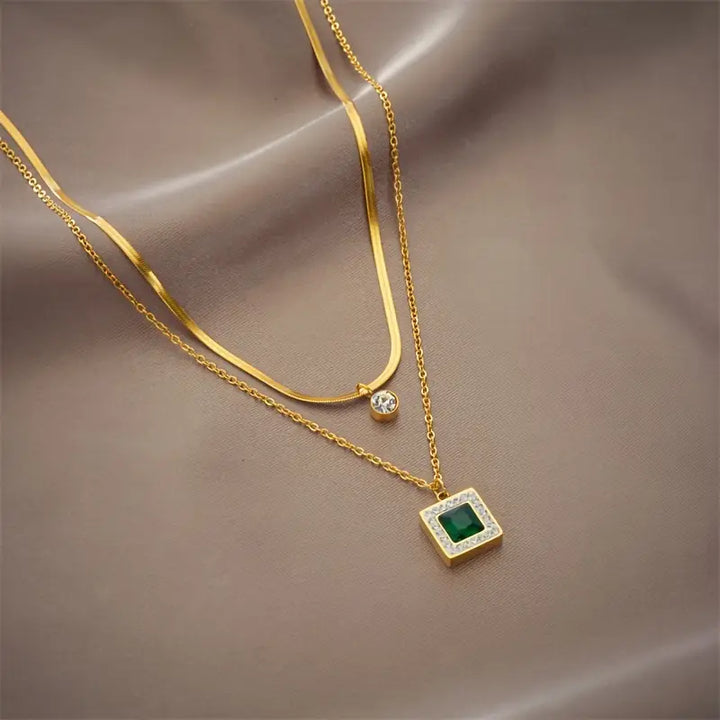 Collar Tirena Valeure | Oro de 18K
