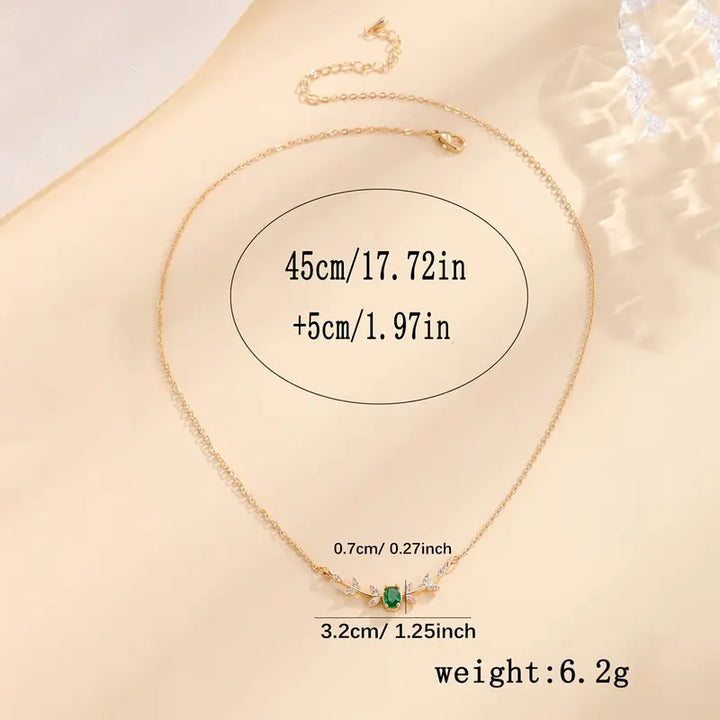 Collar Amira Valmorin | Oro blanco de 18K