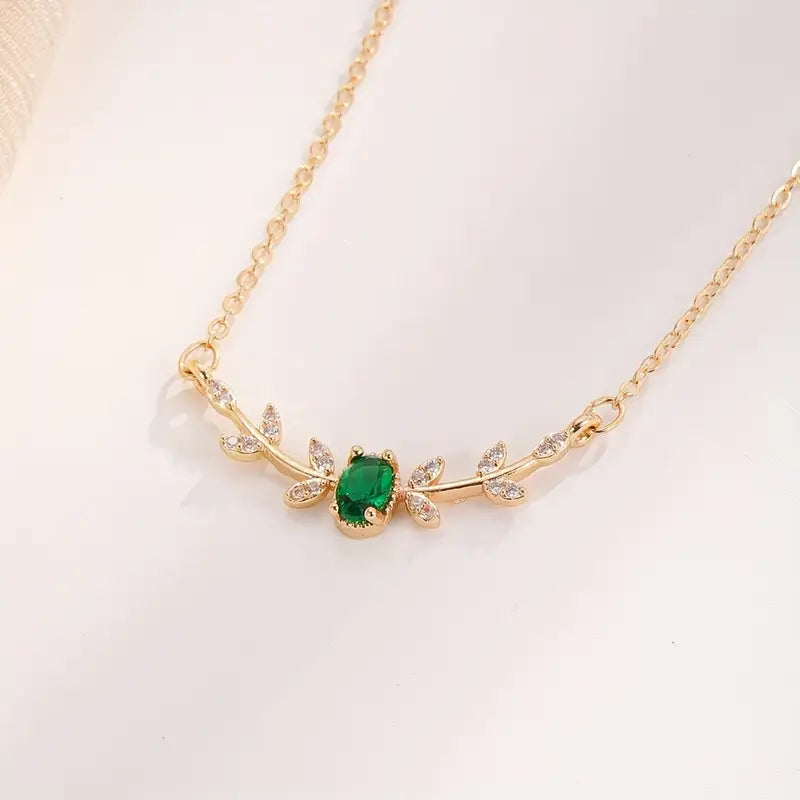 Collar Amira Valmorin | Oro blanco de 18K