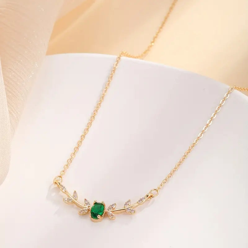 Collar Amira Valmorin | Oro blanco de 18K