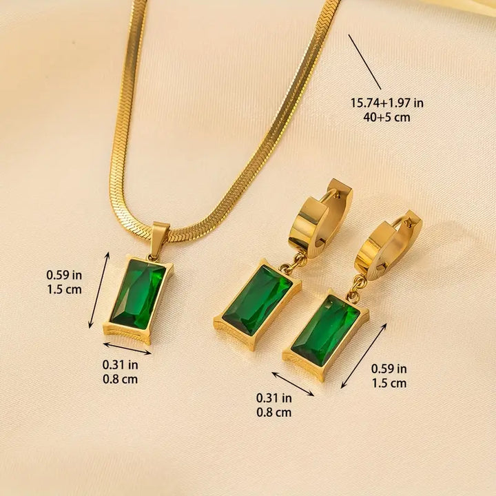 Juego de joyas Iselotte Verdain | Oro de 18K