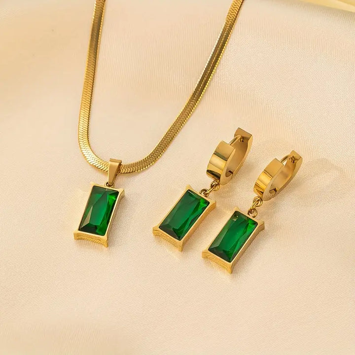 Juego de joyas Iselotte Verdain | Oro de 18K
