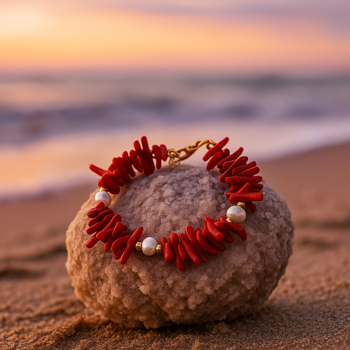 Ahmose | Coral y perlas