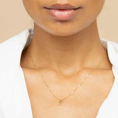 Collar con iniciales | Oro
