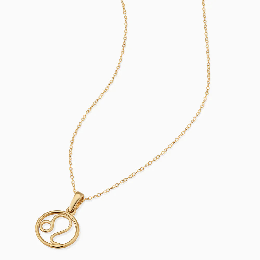 Collar con signo del zodiaco | Oro