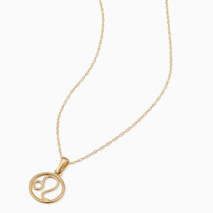 Collar con signo del zodiaco | Oro