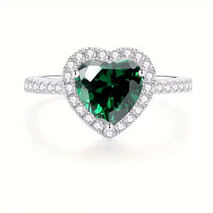 Anillo Delara Virenza | Oro blanco de 18K