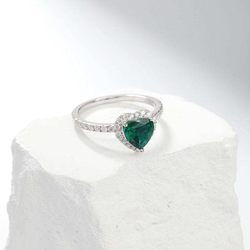 Anillo Delara Virenza | Oro blanco de 18K