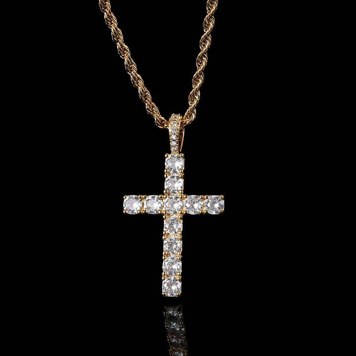 Collar Cruzado | Oro