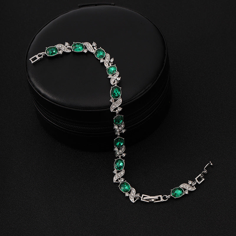 Collar Giada Bellini | Oro blanco de 18K