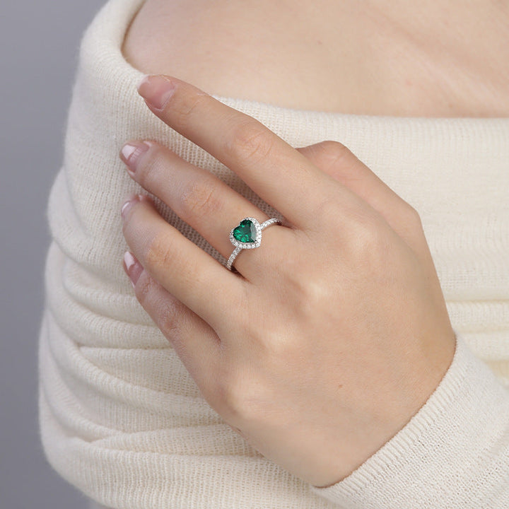 Anillo Delara Virenza | Oro blanco de 18K