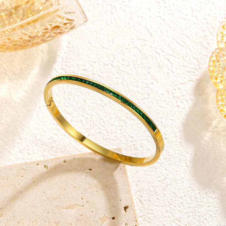 Pulsera Celeste Viride | Oro de 18K