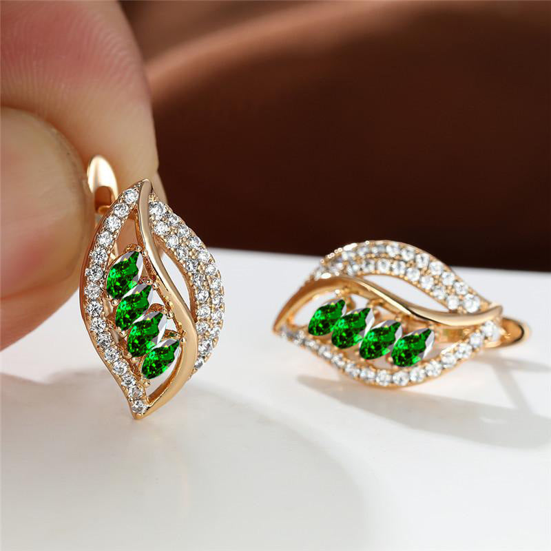 Pendientes Isola Verdancia | Oro de 18K