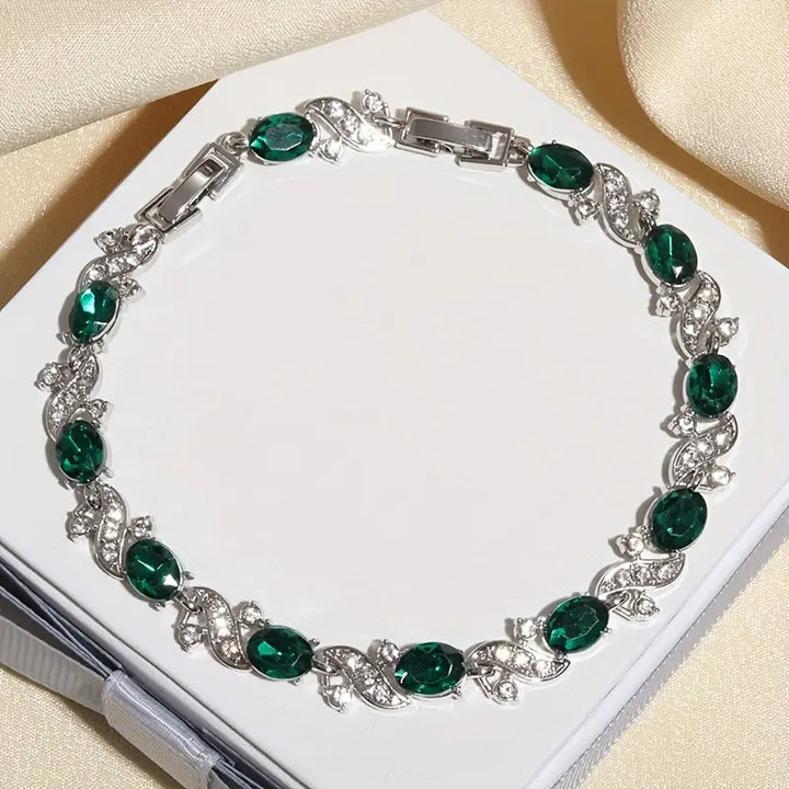 Collar Giada Bellini | Oro blanco de 18K