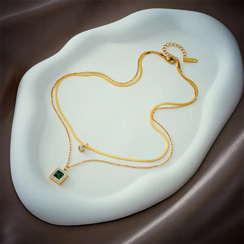 Collar Tirena Valeure | Oro de 18K