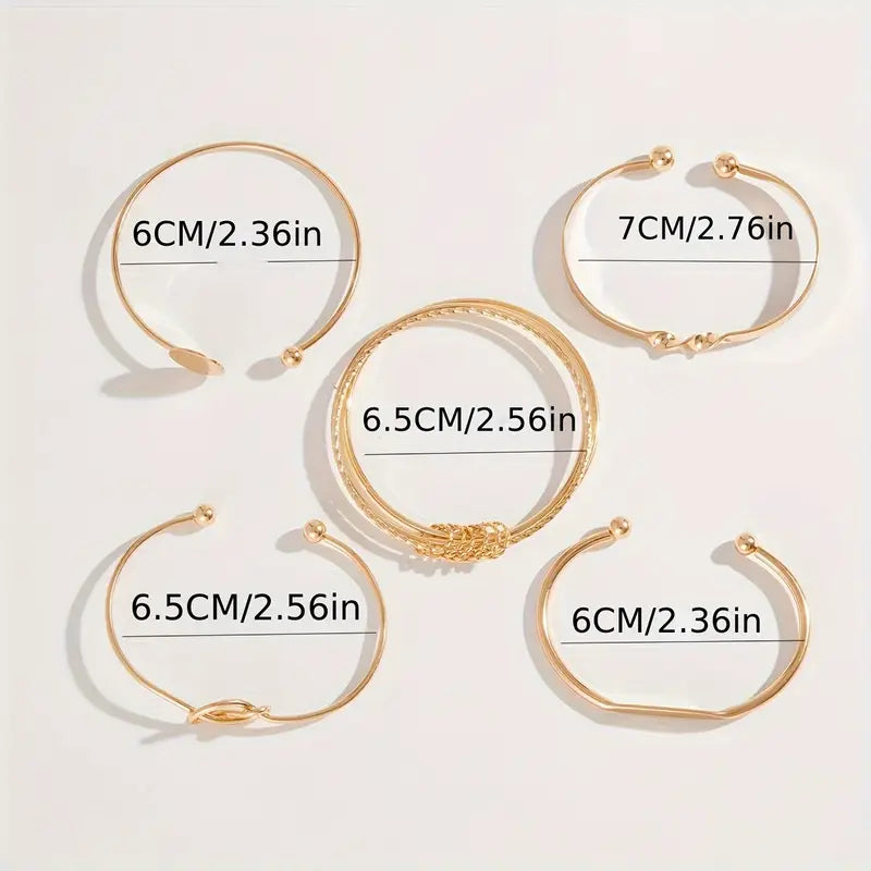 Collar con elegancia anudada | Oro