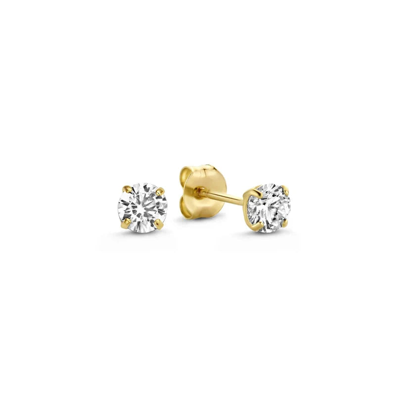 Pendientes Dara Brillane Stone | Oro