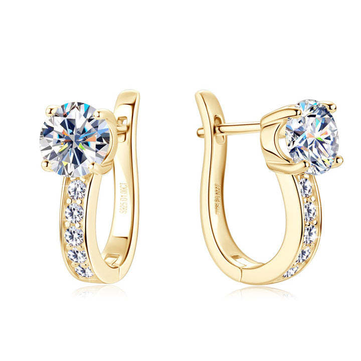 Pendientes Huggie | Oro