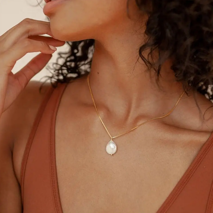 Areeba | Collar con Colgante de Perla